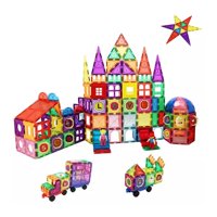 Magnescape - Bloques Magnéticos De Construcción 168 Piezas - Libre De Plomo