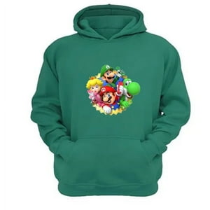 Genérico - Polerón Canguro Plomero Rojo Verde Aguamarina Talla S Unisex