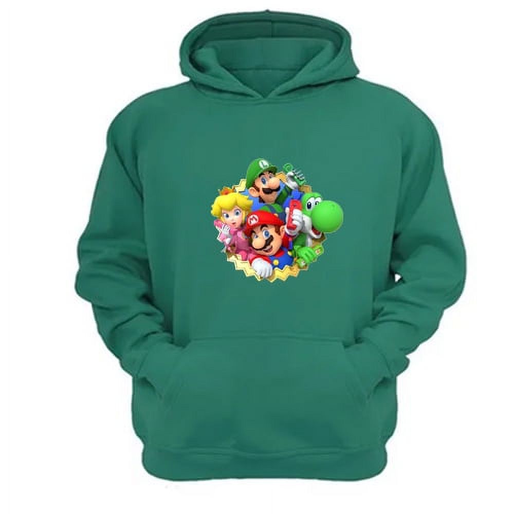 Genérico - Polerón Canguro Plomero Rojo Verde Aguamarina Talla L Unisex