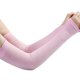 thumbnail image 2 of Protección UV Mangas De Brazo Seda De Hielo Enfriamiento Manga Deportiva Running Pink, 2 of 5