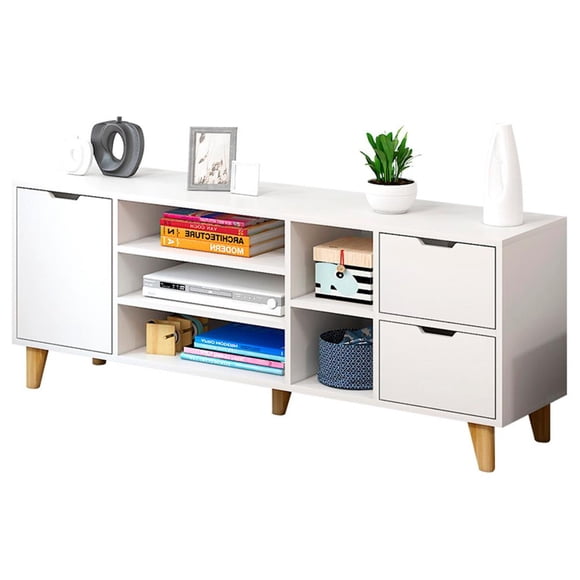 Rack TV 140x30x55cm 3 cajones Chic Home
