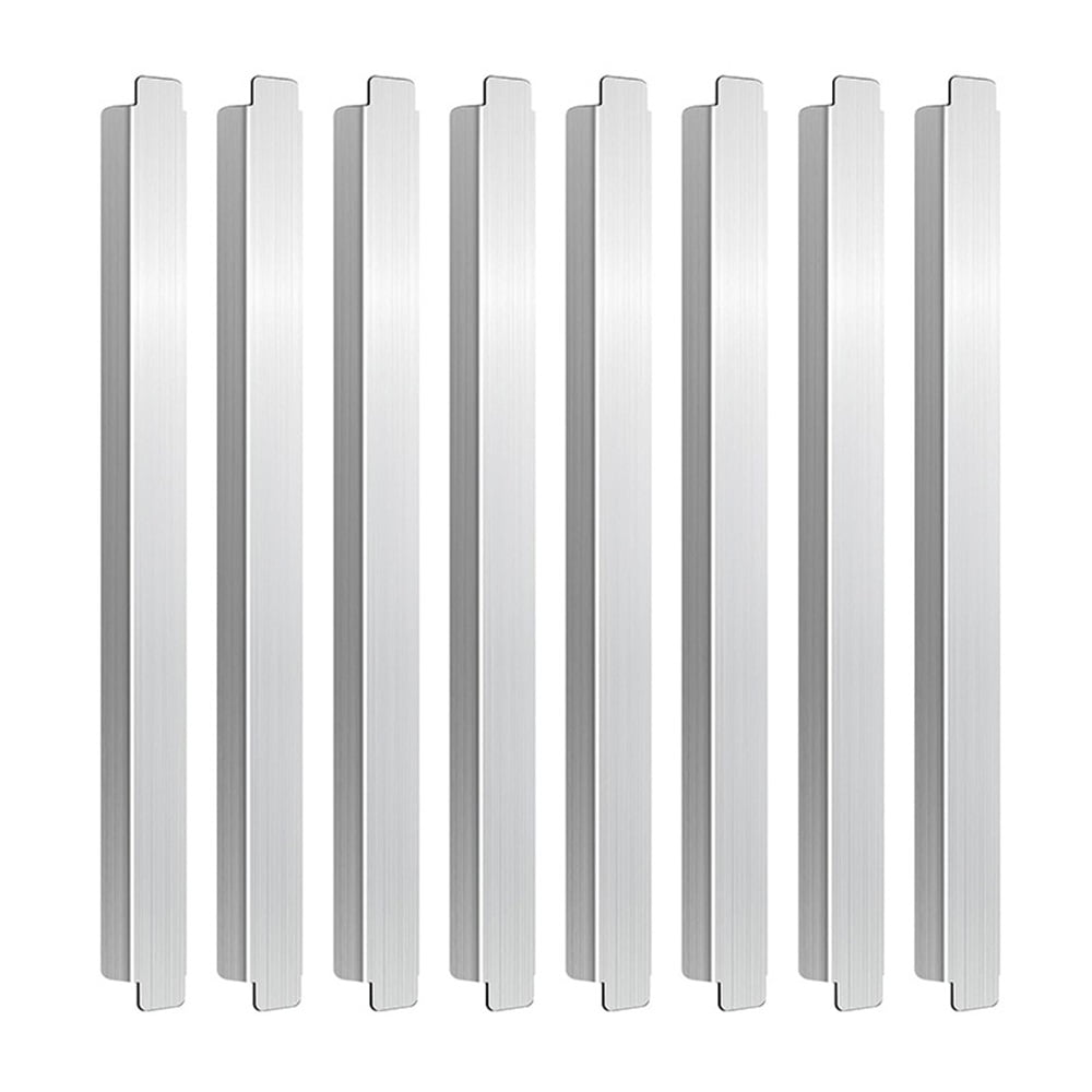 Xusx111 - 8 Piezas 12 Pulgadas De Acero Inoxidable Adaptador De Barra Mesa Adaptador De Barra Divisor Largo Divisor De Comida De Metal Para Restaurante Cocina Accesorios De Servicio De Alimentos