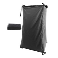 Ioensy - Tienda De Ducha Lateral Para Vehículos, Autocaravana, Portón Trasero, Baño De Furgoneta, Refugio De Privacidad, Color Negro