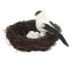 thumbnail image 5 of Naturaleza Artificial Con Huevos Jaula Decorativa Para Pájaros Para Bodas Blanco, 5 of 5