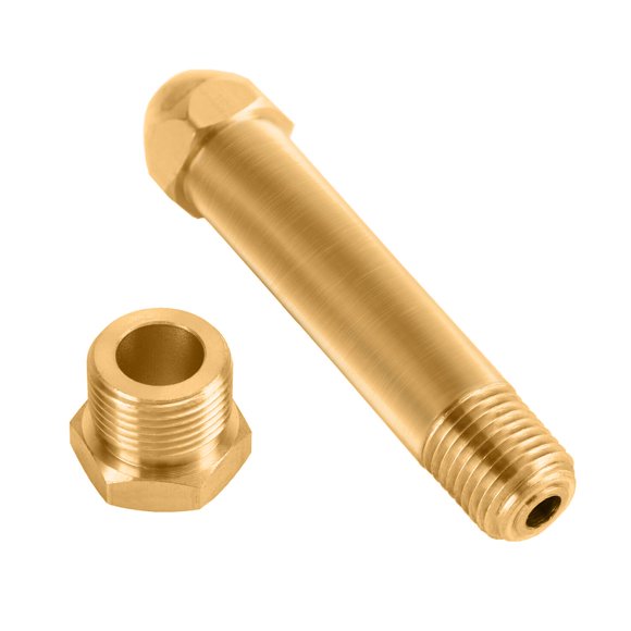 Tuerca y niple de 7,6 cm COLIBYOU CGA-580 para regulador