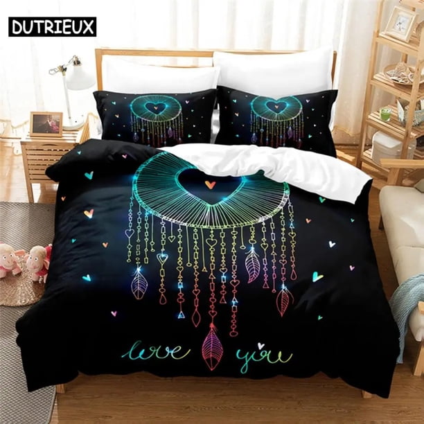 Dream Catcher Bedding Set Duvet Cover Set Bedding Digital Printing Bed Linen Bedding Set Fashion Design