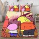 thumbnail image 4 of Smiling Friends Soft 3D Printed Duvet Cover Bedding Set with Comforter Cover 3 Piece Set, 4 of 5