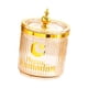 thumbnail image 4 of Decoración Del Jarra De Dulces De Ramadán Organizador De Encimera Resuable Candy Serving Jar Tower Amber, 4 of 5