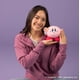 thumbnail image 4 of Peluche TOMY Nuiguru Knit Kirby con caramelos invencibles de 15 cm, 4 of 7