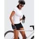 thumbnail image 4 of Remera CRZ YOGA sin costuras, transpirable, manga corta, blanca, talle S, 4 of 5