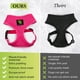 thumbnail image 2 of Arnés para perro EcoBark Max Comfort sin tirones, fucsia, 2 of 8