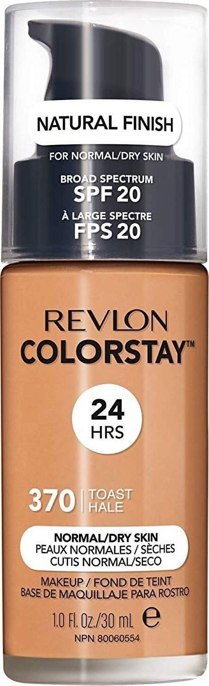 Revlon Professional - Base De Maquillaje Revlon Colorstay Para Piel Normal/Seca 370 Toast