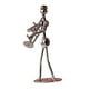 thumbnail image 2 of Estatua De Hombre Músico Escultura De Músico Para Mesa Sala De Estar Estantería Trompeta, 2 of 5