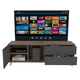 thumbnail image 2 of Rack TV 60" 1 Puerta 2 Cajones 58,4x158,4x45,6 Cm Café Y Gris, 2 of 8