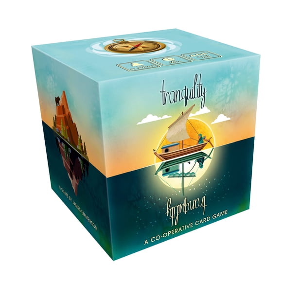 Juego de mesa Lucky Duck Games Tranquility para niños y adultos mayores de 8 años