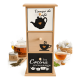 thumbnail image 1 of Caja de madera para té y café organizador 3 cajones hogar #7, 1 of 3