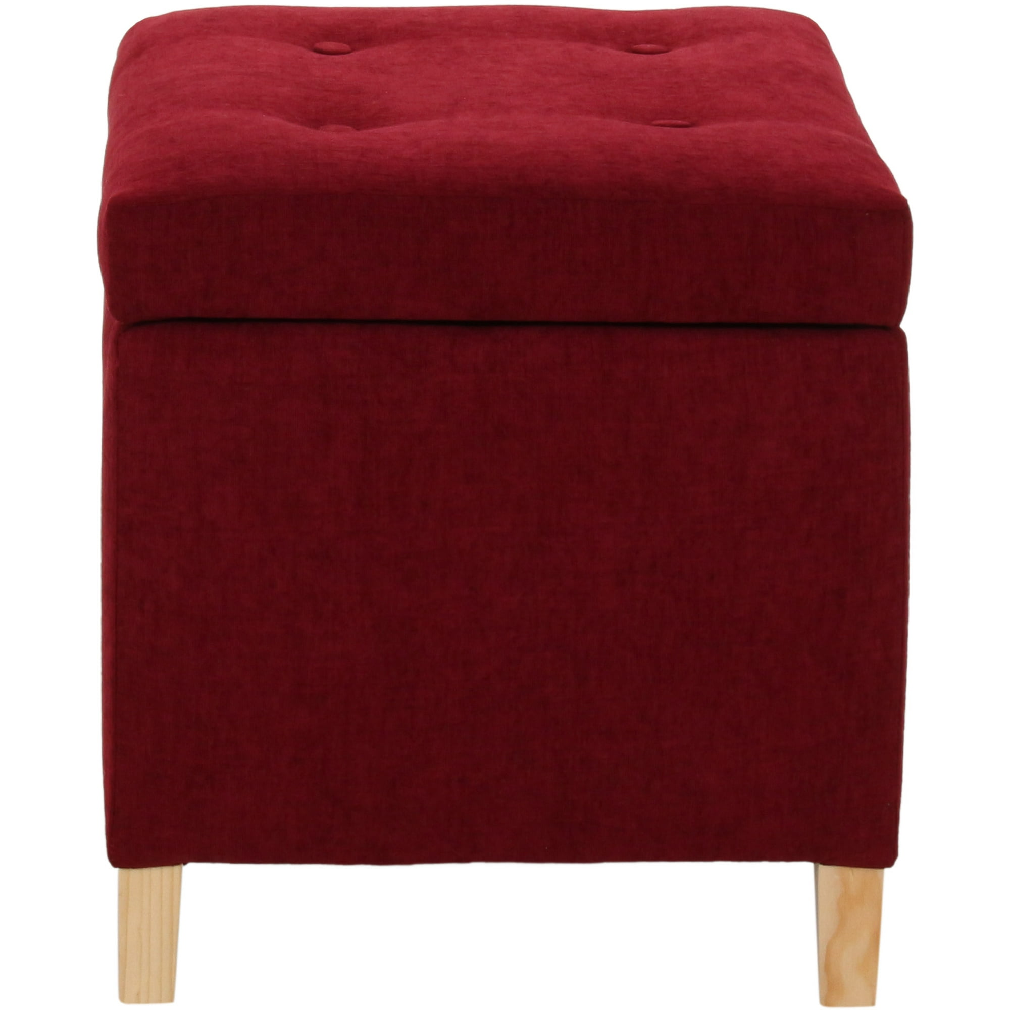 Máxima Design - Pouf Baúl Rucato Burdeo Altea 46x46x50 Cm