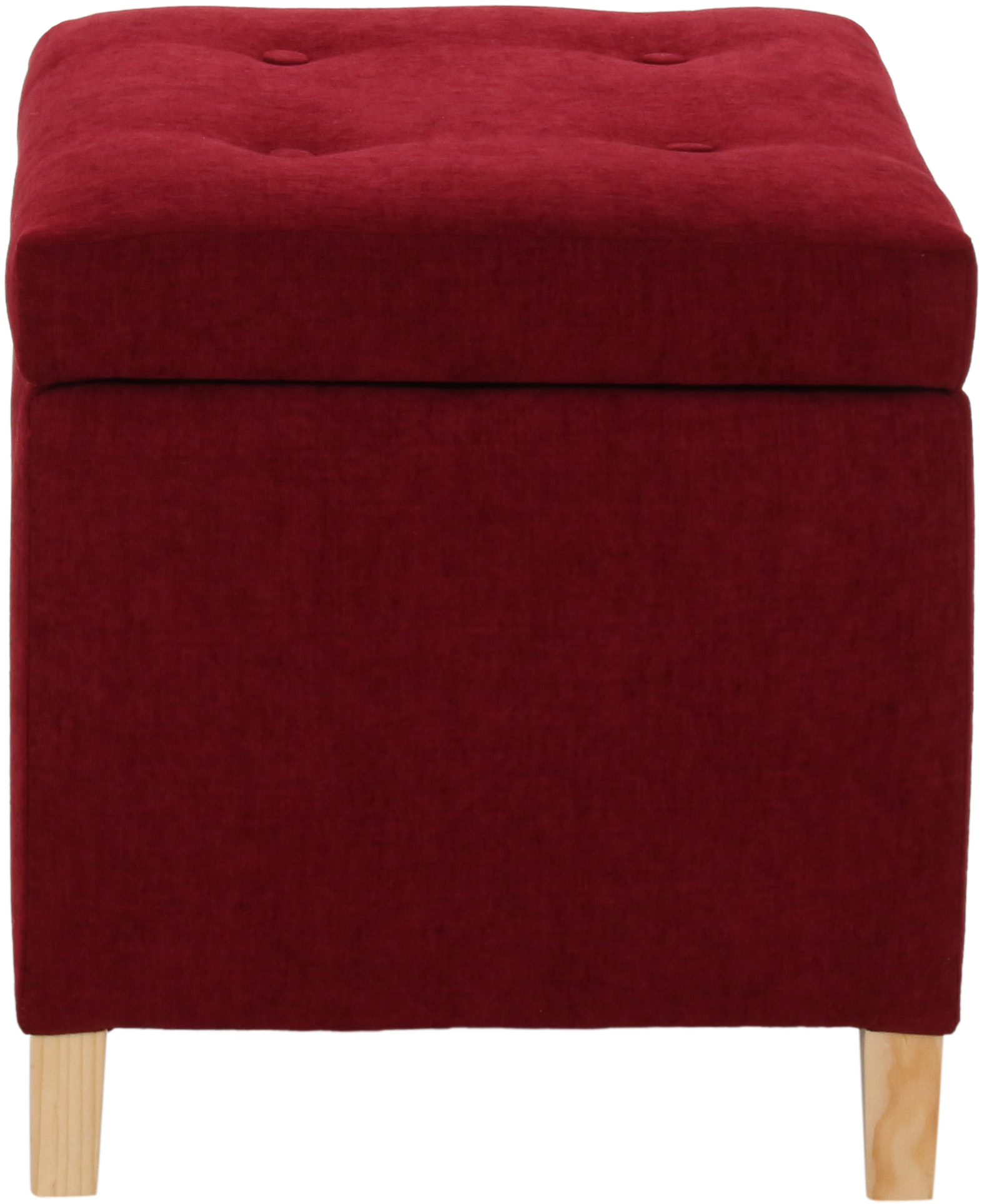 Máxima Design - Pouf Baúl Rucato Burdeo Altea 46X46X50 Cm