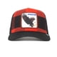 thumbnail image 2 of Gorra tipo camionero Goorin Bros. talla única rojo a cuadros de lana, 2 of 5