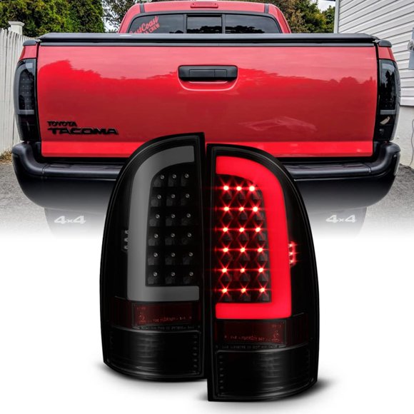 Luces traseras LED ACANII para Toyota Tacoma 2005‑2015 estilo ahumado