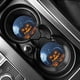 thumbnail image 1 of 2pcs Halloween Horror Pumpkin Pattern Car Coaster, Car Interior Accessories, Home Desktop Kitchen Coaster, 1 of 2