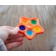 thumbnail image 2 of Fidget Toy Spinner Toynk Pop Orange Star con juego de burbujas, 2 of 7