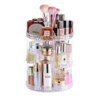 Crusec - Exhibidor Giratorio Acrílico De Cosméticos Y Perfumes