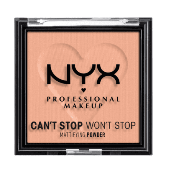Powder NYX Can't Stop no dejará de matificar e iluminar la paz