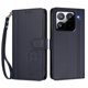 thumbnail image 3 of Funda Cartera Trébol para Xiaomi 15 Pro con Ranuras Tarjetas y Carga Inalámbrica Azul oscuro, 3 of 6