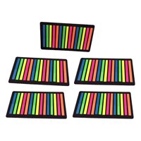 Ioensy - 5 Piezas De Etiquetas Adhesivas De Colores, Notas Adhesivas, Banderas, Pegatinas Para Diarios