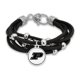 thumbnail image 1 of Pulsera FTH 19 cm con Cuentas de Plata Purdue Boilermakers, 1 of 1