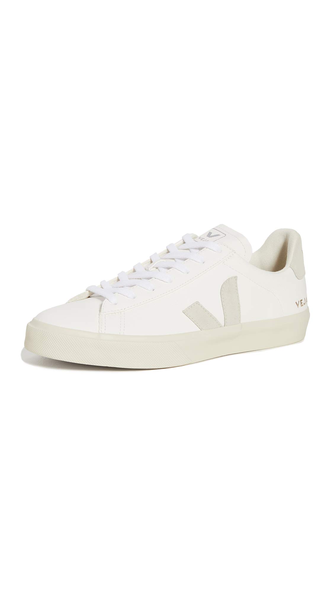 Zapatillas Veja V-12 Leather Para Hombre Extra White/Sable