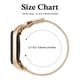 thumbnail image 2 of Juego de 2 Correas Magnéticas de Metal para Mi Band 7 6 5 4 3, Pulseras de Reloj Inteligente de Acero Inoxidable Ajustables, 2 of 7