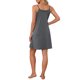 thumbnail image 3 of INSPIRE CHIC Vestido de Noche para Mujer de Mezcla de Algodón sin Mangas con Tirantes Espagueti y Detalle de Espalda Cruzada, Ropa de Casa hasta la Rodilla XL Gris Melange, 3 of 6