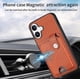thumbnail image 3 of Funda Billetera Tejida para iPhone 16 Plus con Soporte y Tarjetero Marrón, 3 of 4