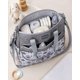 thumbnail image 3 of Bolso Pañalera Maternal Gris Con Mudador Portátil, 3 of 6