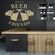 thumbnail image 2 of Decomural Good Beer Good Friends Kitchen WS-46191, 2 of 2