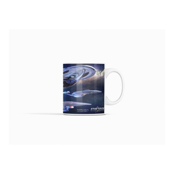 Taza Explorando la Galaxia con Star Trek