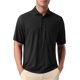 thumbnail image 5 of INSPIRE CHIC Camisas Polo de Punto Texturizado de Manga Corta Casual de Verano para Hombre 2XL Negro, 5 of 5