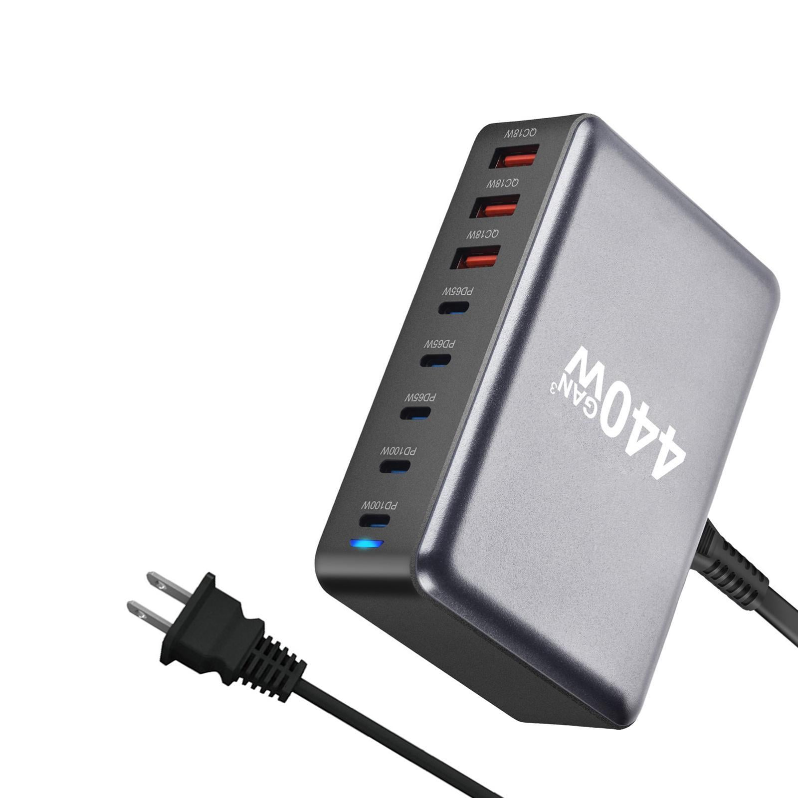 Bothyi - Estación De Carga De Escritorio Cargador Gan De Escritorio De 440 W Para Oficina, Trabajo Y Hogar