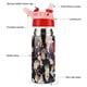 thumbnail image 3 of Jujutsu KaisenBotella de Agua con Tapa Pop Top de Un Toque, Acero Inoxidable, a Prueba de Fugas, para Deportes, Botella Infantil rosa 12 oz, 3 of 6