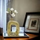 thumbnail image 2 of Florero Arte Dorado Hueco Decoración Hogar Arreglo Jhn, 2 of 3