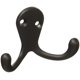 thumbnail image 1 of Gancho doble para batas National Hardware N830-153, bronce al óleo, 1 of 1