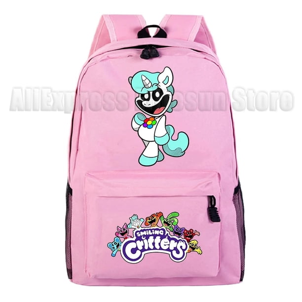 Smiling Critter Backpacks Catnap Dogday Kids School Bag Boys Girls Back to School Student Book Bag Laptop Mochila Teens Knapsack