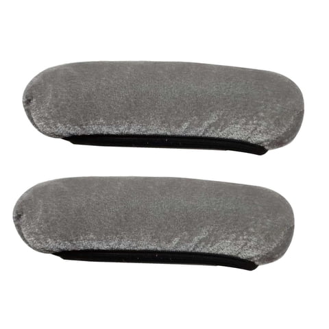 Magideal - Funda Para Muletas (2 Unidades), Lavable, Acolchada, Juego De Cojines Para Muletas, Almohadillas Para Muletas Axila Gris