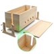thumbnail image 5 of Caja organizadora de cables Itvexeme de 36 cm, madera natural, 5 of 7
