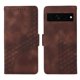 thumbnail image 1 of Carcasa FOXDOCK Google Pixel 7 Pro de cuero PU, diseño acolchado clásico, protección contra caídas y rayones, 1 of 5