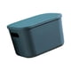 thumbnail image 3 of Caja De Almacenamiento Para El Hogar, Estante Organizador Para Armario, Contenedor Para Dormitorio, Sala De Estar, Artículos Diversos, 18x26x16cm, Azul, 3 of 5