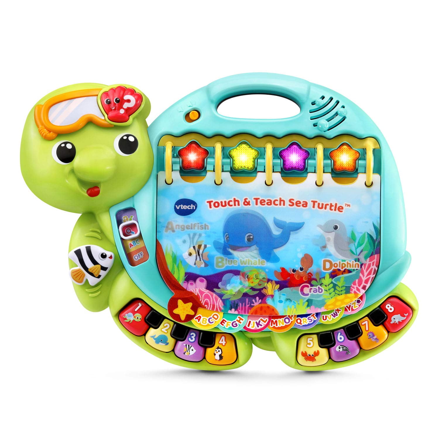 Libro Didáctico Interactivo Vtech Touch And Teach Sea Turtle