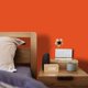 thumbnail image 4 of 1pc Orange Wallpaper, Plain Color Film Matte Wallpaper, Waterproof Washable Peel And Stick Contact Paper, Kitchen Bathroom Backdrop Table Desk Wall Desk Appliance Furniture Sticker, Renovation Wallp, 4 of 4